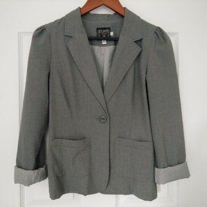 Womens Gray Blazer